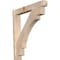 Ekena Millwork Merced Arts & Crafts Smooth Outlooker, Douglas Fir, 5 1/2"W x 34"D x 34"H OUT06X34X34MRC03SDF - alternate 1